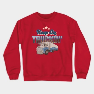 Trucker Crewneck Sweatshirt